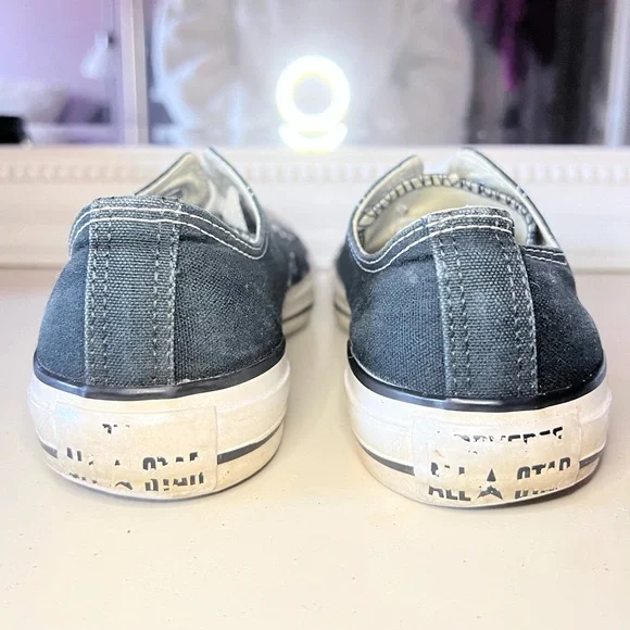 Converse Black and White Low-Top Sneakers - Picture 5 of 6